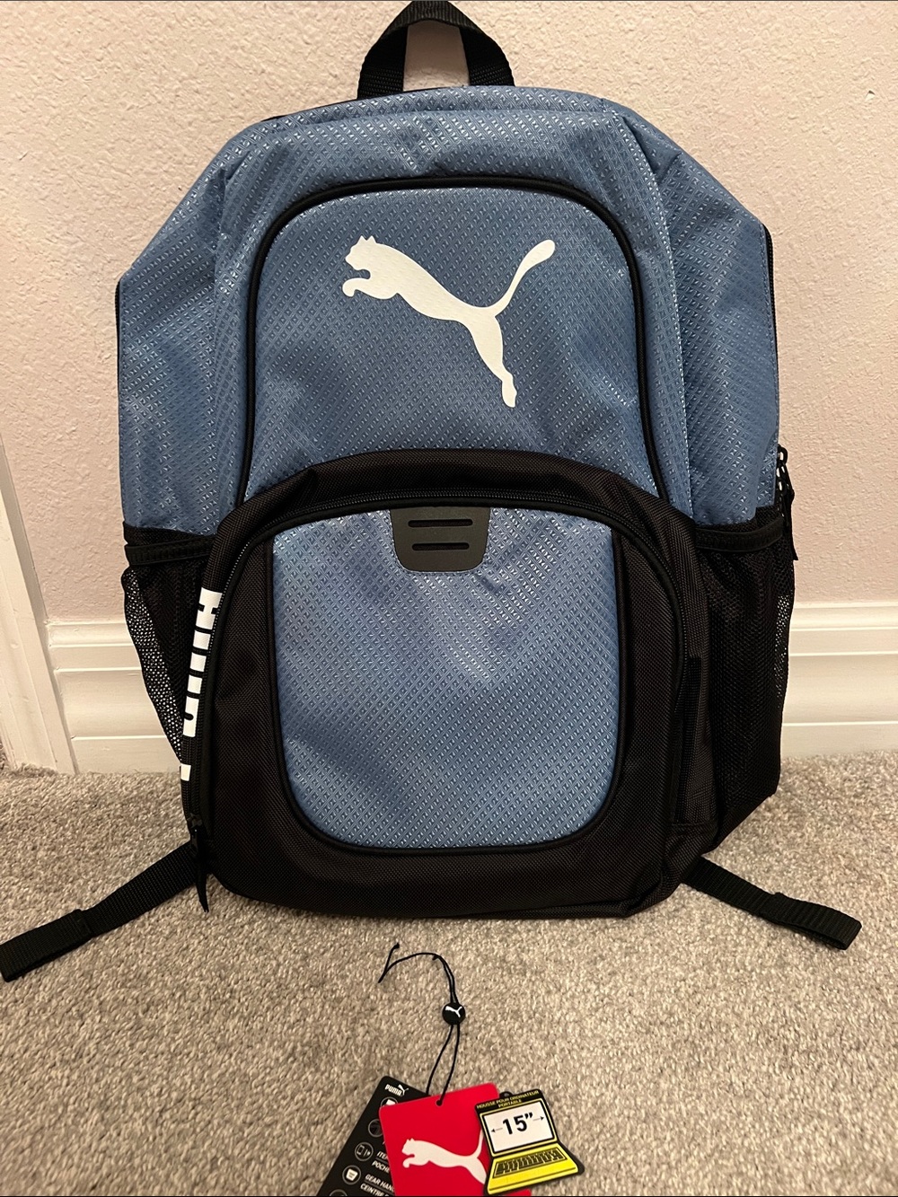 Puma Evercat Contender 3.0 backpack in aqua/blue 📚